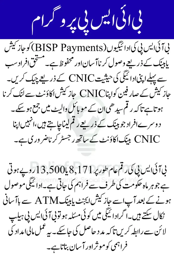 BISP Payments
