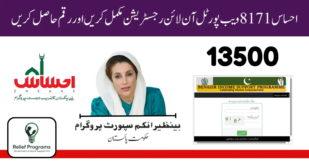 Ehsaas 8171 Web Portal