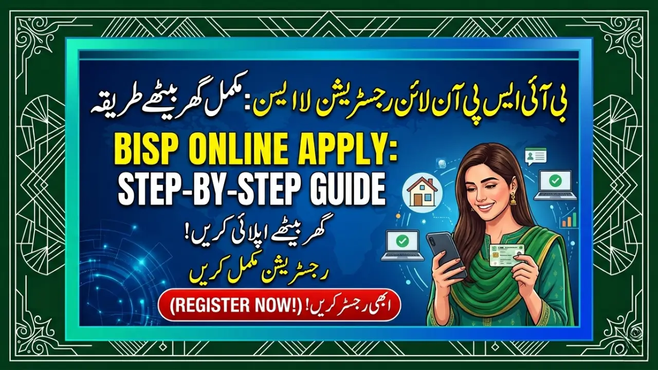 BISP Registration Online Apply 2026